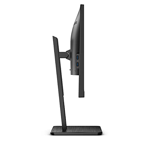 AOC U27P2 - LED monitor - 27" - 3840 x 2160 4K UHD (2160p) @ 60 Hz - IPS - 350 cd/m - 1000:1 - 4 ms - HDMI, DisplayPort - speakers - black