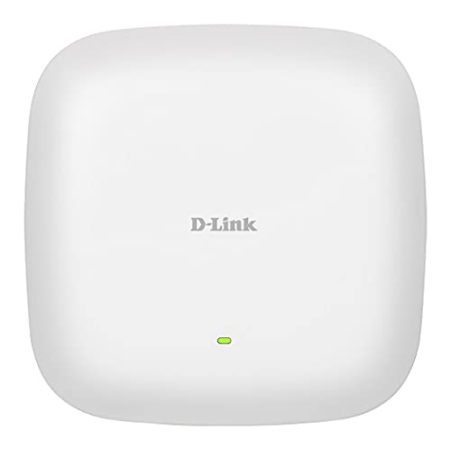 Nuclias Connect DAP-X2850 - Radio access point - 2 ports - Wi-Fi 6 - 2.4 GHz, 5 GHz - wall / ceiling mountable