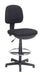 Realspace Draughtsman Chair Fabric Black