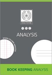 Best Value Silvine Book Keeping Notebook Analysis 32 Pages 7 Column A4 Ref SJA4A [Pack of 6]