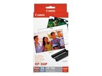 Best Value Canon KP-36IP Ink/Paper for Selphy Series Printers - 36x 4" x 6" Postcard Size