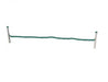 Best Value Whitecroft 27191/10 Essentials 101 mm Metal Ended Treasury Tags - Green (Pack of 100)