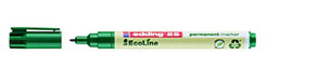 Best Value edding 25 Ecoline Permanent Marker - Green (Pack of 10)