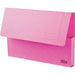 Best Value niceday Pressboard Document Wallets Foolscap 285gsm Pink -