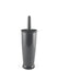 Best Value Addis Closed Toilet Brush Set, Plastic Grey, Charcoal, 12.5 x 12.5 x 39 cm