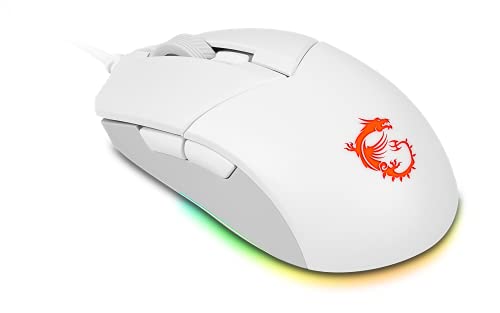 MSI Clutch GM11 RGB 5000 DPI USB A Mouse