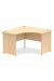 Dynamic Impulse 1200mm Corner Desk Maple Top Panel End Leg MI000450