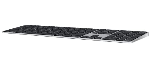 Apple Magic Keyboard with Touch ID and Numeric Keypad - Keyboard - Bluetooth, USB-C - QWERTY - Danish - black keys