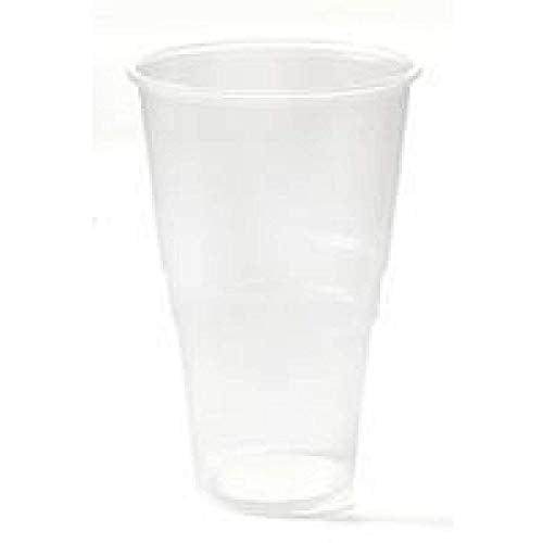 Best Value CPD 1 Pint Plastic Glass, Pack of 50, Clear
