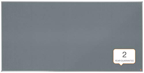 Nobo Essence Grey Felt Notice Board 2400X1200Mm Dd