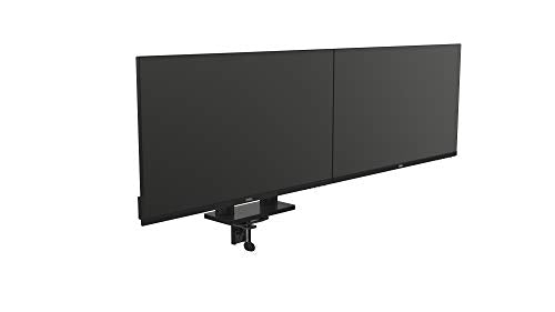 Dell Dual Monitor Arm - MDA20 - Mounting kit - for 2 LCD displays (adjustable arm) - black - screen size: 19"-27" - mounting interface: 100 x 100 mm - desk-mountable