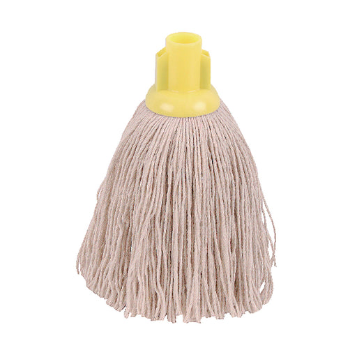 2Work Twine Rough Socket Mop 12oz Yellow (Pack of 10) 101851Y