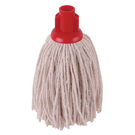 2Work PY Smooth Socket Mop 12oz Red (Pack of 10) 2W04301