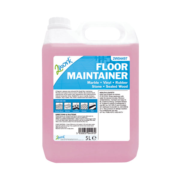 2Work Floor Maintainer Concentrate 5 Litre Bulk Bottle 2W04497