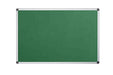 Best Value Bi-Office Notice Board Maya, Green Felt, Aluminium Frame, 120 x 120 cm