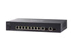 Cisco Small Business SF352-08 - Switch - L3 - Managed - 8 x 10/100 + 2 x combo Gigabit Ethernet/Gigabit SFP - desktop