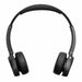 Cisco Headset 730 - Headset - on-ear - Bluetooth - wireless - active noise cancelling - USB, 3.5 mm jack - carbon black