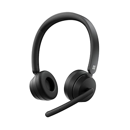 Microsoft Modern Wireless Headset - For Business - headset - on-ear - Bluetooth - wireless - black - Certified for Microsoft Teams