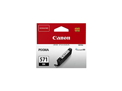 Canon CLI-571BK - 7 ml - black - original - ink tank - for PIXMA TS5051, TS5053, TS5055, TS6050, TS6051, TS6052, TS8051, TS8052, TS9050, TS9055