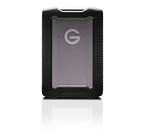 SanDisk Professional G-DRIVE ArmorATD - Hard drive - 4 TB - external (portable) - 2.5" - USB 3.1 Gen 1 (USB-C connector) - space grey