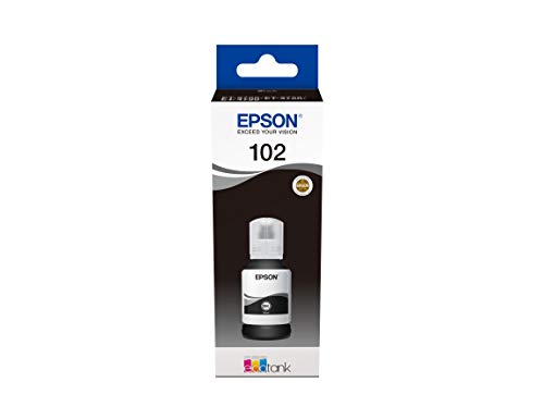 Epson 102 - 127 ml - black - original - ink tank - for EcoTank ET-15000, 2700, 2750, 2751, 2756, 3700, 3750, 4750, Expression ET-2700, 2750, 3700