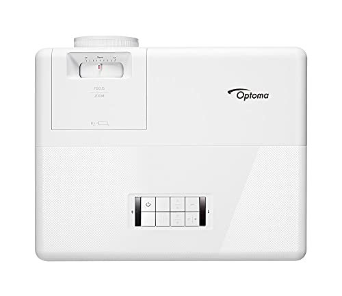 Optoma HZ40 4000 ANSI Lumens 1920 x 1080 Pixels Full HD Resolution Laster 2x HDMI VGA 3x Audio 3.5mm USB A 3D Projector White