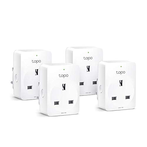 Tapo Mini Smart WiFi Socket 4 Pack