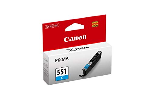 Canon CLI-551 C - 6509B001 - 1 x Cyan - Ink tank - For PIXMA iP8750,iX6850,MG5550,MG5650,MG5655,MG6450,MG6650,MG7150,MG7550,MX725,MX925