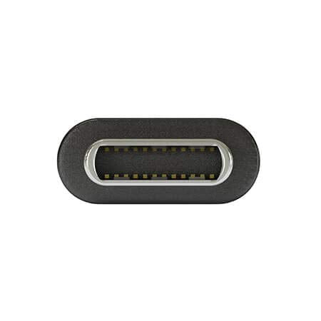 C2G 1ft USB-C to C 3.1 (Gen 2) Male to Female Extension Cable (10Gbps) - USB extension cable - USB-C (M) to USB-C (F) - USB 3.1 Gen 2 / Thunderbolt 3 - 3 A - 30 cm - molded - black