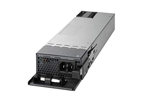 Cisco - Power supply - hot-plug / redundant (plug-in module) - AC 115-240 V - 1100 Watt - refurbished - for Catalyst 3850-48, 9300, ONE Catalyst 3850-48