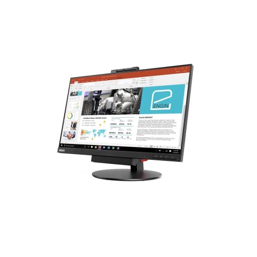 Lenovo ThinkCentre Tiny-in-One 24 - Gen 4 - LED monitor - 23.8" (23.8" viewable) - 1920 x 1080 Full HD (1080p) - 250 cd/m? - 1000:1 - 4 ms - DisplayPort - speakers - black