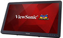 Viewsonic TD2430 - LED monitor - 24" (23.6" viewable) - touchscreen - 1920 x 1080 Full HD (1080p) - VA - 3000:1 - HDMI, VGA, DisplayPort - speakers