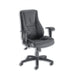 Winsor Black Leather Chair No Headrest EX000212