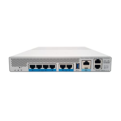 Cisco Catalyst 9800-L Wireless Controller - Network management device - 10 GigE, 802.11ac Wave 2, 802.11ac Wave 1 - Wi-Fi 6 - 1U - rack-mountable