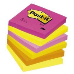 Best Value Post-it Notes - Warm Neon Rainbow - Ultra Fuchsia Neon Yellow Neon Pink Ultra Yellow Neon Orange - 6 Pads Per Pack - 100 Sheets Per Pad - 76 mm x 76 mm