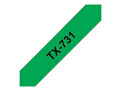 Tape/TX-731 12mm x 15m BKOnGreen