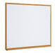 Best Value Bi-Office Earth-it Executive-Not Magnetic Enamel Whiteboard 900x 600mm, Oak