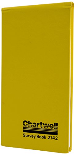 Best Value Exacompta Chartwell Dimensions Survey Book, 106 x 205 mm, Lined, Numbered