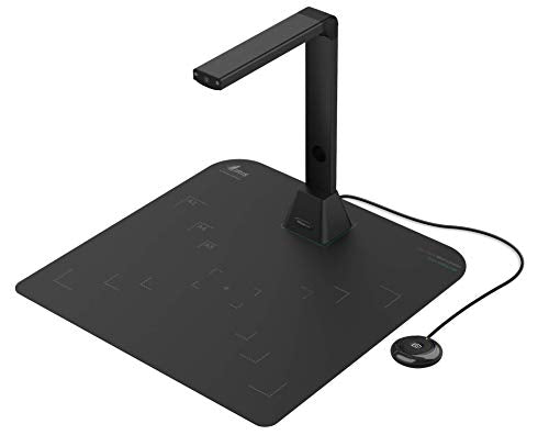 IRIS IRIScan Desk 5 Pro over head scanner. Up to 20ppm, A3. Scan any type of document or books - Contracts, invoices, receipts, bills, plans, newspapers, magazines without cutting or damaging them! OCR software into text, Word, Excel Lightweight and foldable. USB 2, Windows 7, 8,10