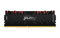 Kingston FURY Renegade RGB - DDR4 - module - 16 GB - DIMM 288-pin - 3600 MHz / PC4-28800 - CL16 - 1.35 V - unbuffered - non-ECC - black