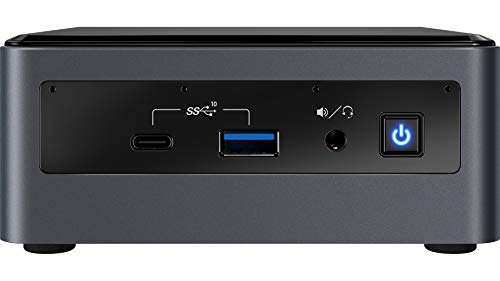 Intel Next Unit of Computing Kit 10 Performance - NUC10i5FNHJ - Kit - barebone - mini PC - 1 x Core i5 10210U / 1.6 GHz - RAM 8 GB - HDD 1 TB - UHD Graphics - GigE - WLAN: Bluetooth 5.0, 802.11a/b/g/n/ac/ax