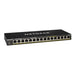 NETGEAR GS316P - Switch - unmanaged - 16 x 10/100/1000 (PoE+) - desktop, wall-mountable - PoE+ (115 W)