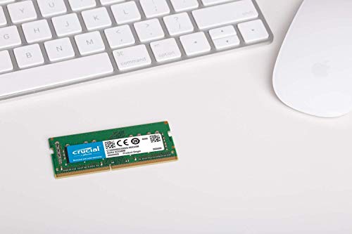 Crucial - DDR4 - kit - 16 GB: 2 x 8 GB - SO-DIMM 260-pin - 2400 MHz / PC4-19200 - CL17 - 1.2 V - unbuffered - non-ECC - for Apple iMac with Retina 5K display (Mid 2017)