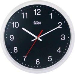 Best Value Office Depot Wall Clock RD3330W White 31 5 (W) x 31 5 (H) x 5 (W) x 31 5 (D) cm