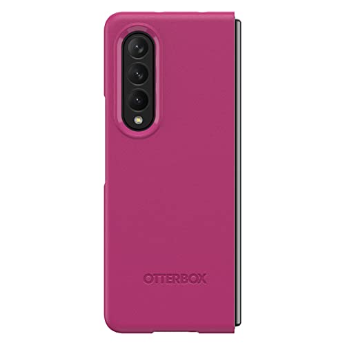 OtterBox Thin Flex Series - Back cover for mobile phone - polycarbonate, synthetic rubber, 90% recycled plastic - fuchsia party - for Samsung Galaxy Z Fold3 5G