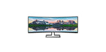 Philips P-line 498P9 - LED monitor - curved - 49" (48.8" viewable) - 5120 x 1440 Dual Quad HD @ 70 Hz - VA - 450 cd/m? - 3000:1 - 5 ms - 2xHDMI, DisplayPort - speakers - black texture