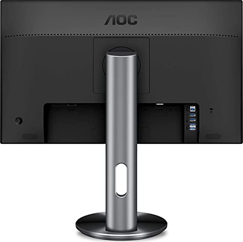 AOC I2790PQU - LED monitor - 27" - 1920 x 1080 Full HD (1080p) @ 60 Hz - IPS - 250 cd/m - 1000:1 - 4 ms - HDMI, VGA, DisplayPort - speakers