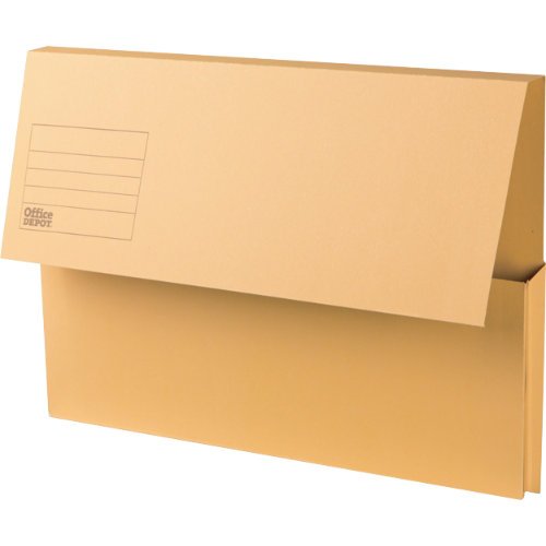 Best Value niceday Manilla Document Wallets Foolscap 250gsm - Yellow