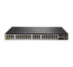 HPE Aruba 6300M - Switch - L3 - Managed - 48 x 100/1000/2.5G/5G (PoE+) + 4 x 1 Gigabit / 10 Gigabit / 25 Gigabit / 50 Gigabit SFP56 (uplink / stacking) - front and side to back - rack-mountable - PoE+ (2880 W)