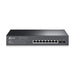 TP-Link JetStream TL-SG2210MP - Switch - smart - 8 x 10/100/1000 (PoE+) + 2 x SFP - rack-mountable - PoE+ (150 W)